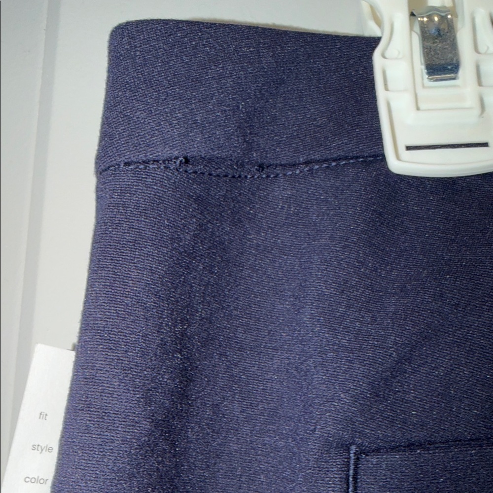 Liverpool pull on Wide leg pants in blue | Sz 10 - Picture 7 of 12